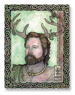 The Horned God copyright Joanna Powell Colbert