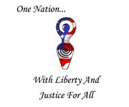 American Flag goddess, patriotic spiral goddess